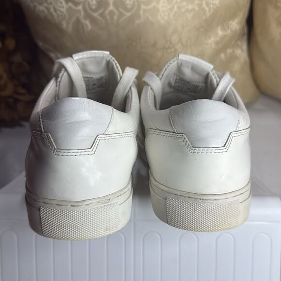 (S5) Hugo Hugo Boss Baskets Futurism In White, leather sneakers size 41/10 - Picture 6 of 13